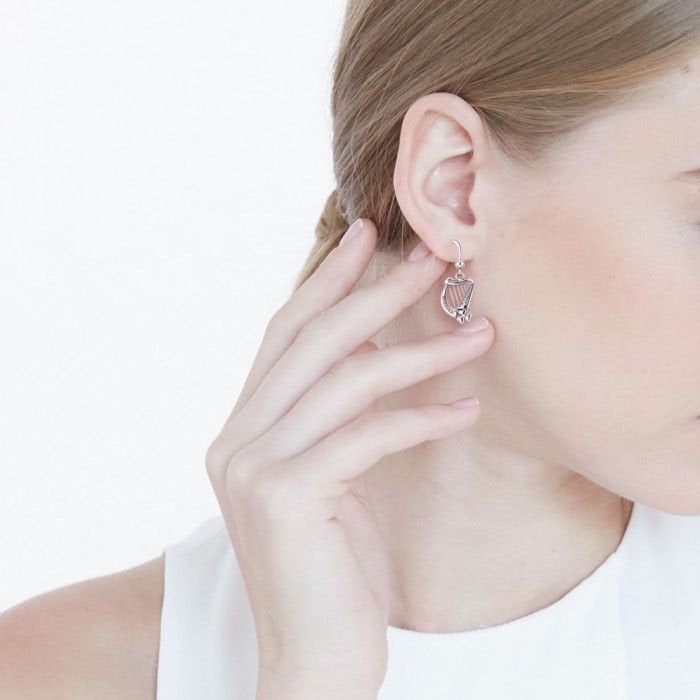 Sarai Harp Earrings