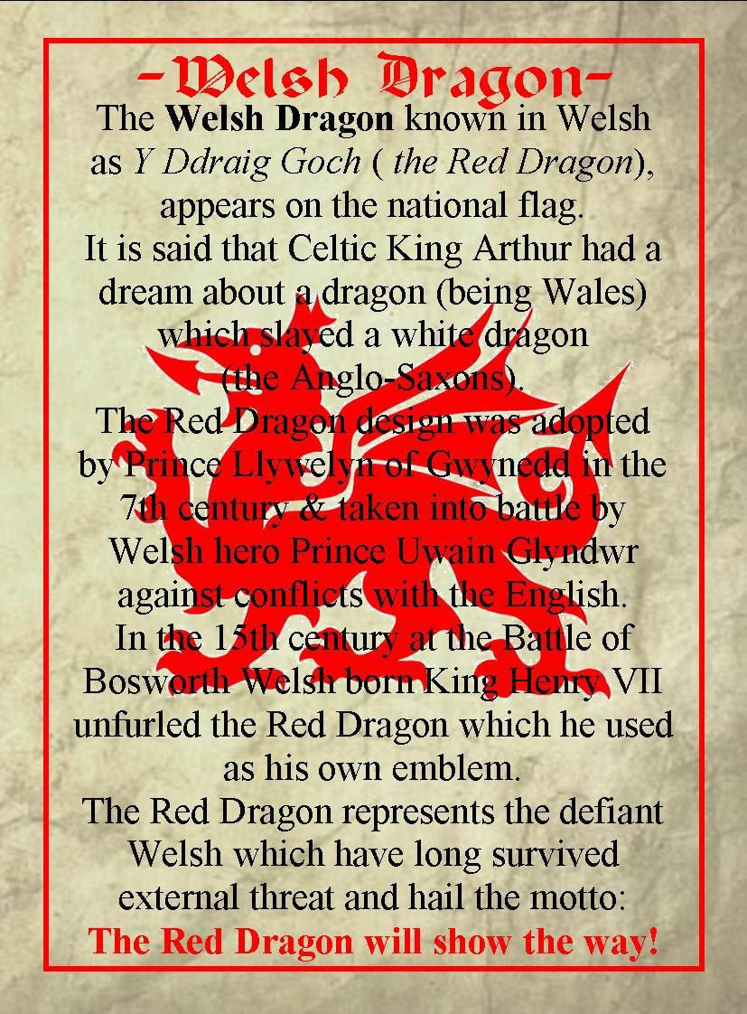 Welsh Dragon Brooch