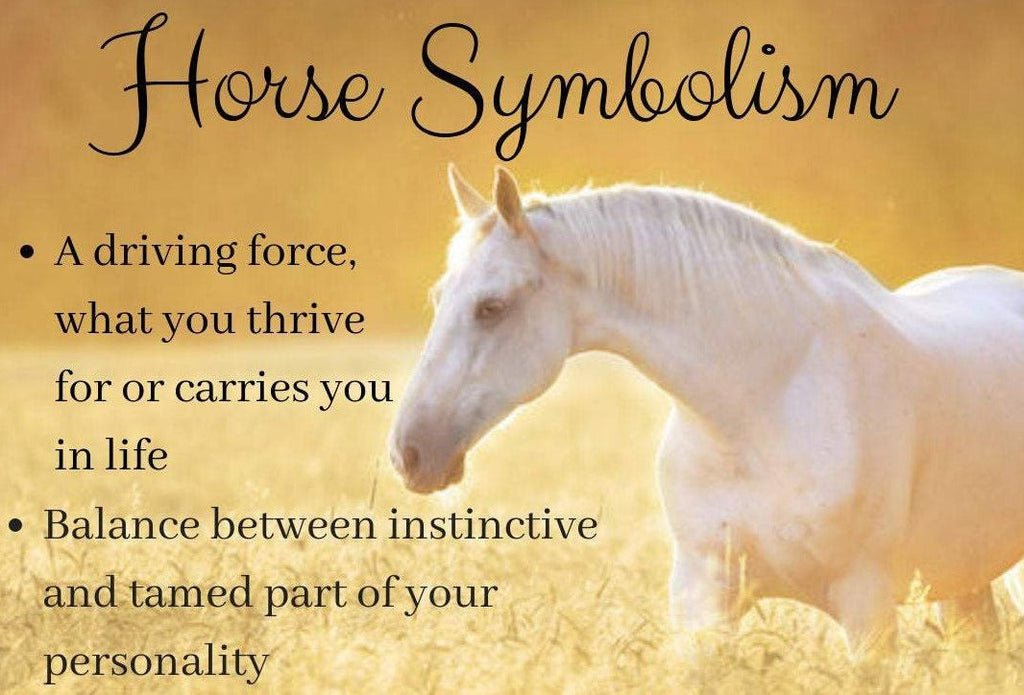 Shimmering Horse Necklace