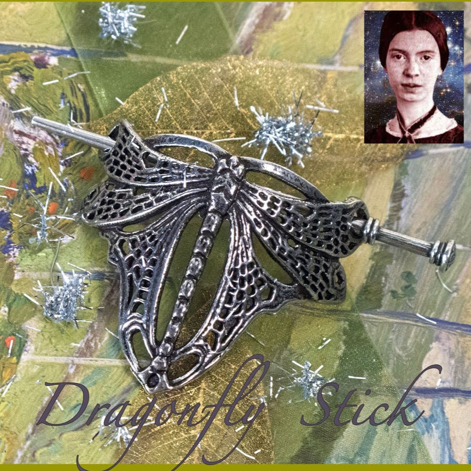 Victorian Dragonfly Hair Slide for Women