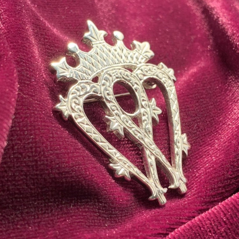Lillianna Luckenbooth Brooch - Handmade in Scotland