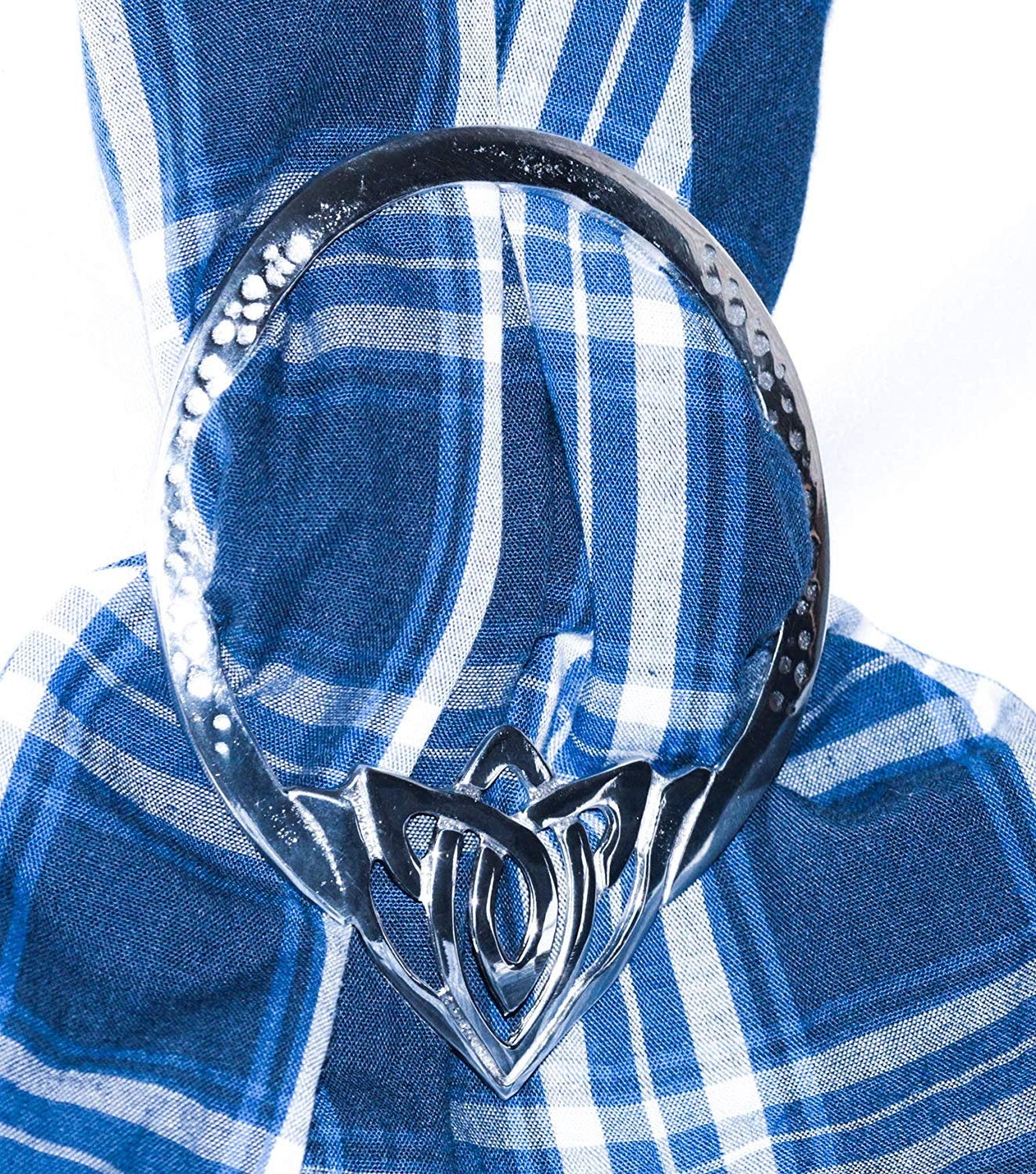 Adaira Celtic Knot Scarf Ring - Handmade in Scotland