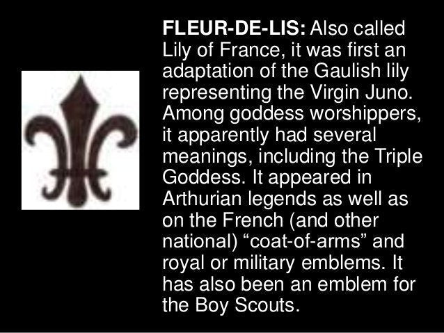 Garnet Fluer De Lis Necklace