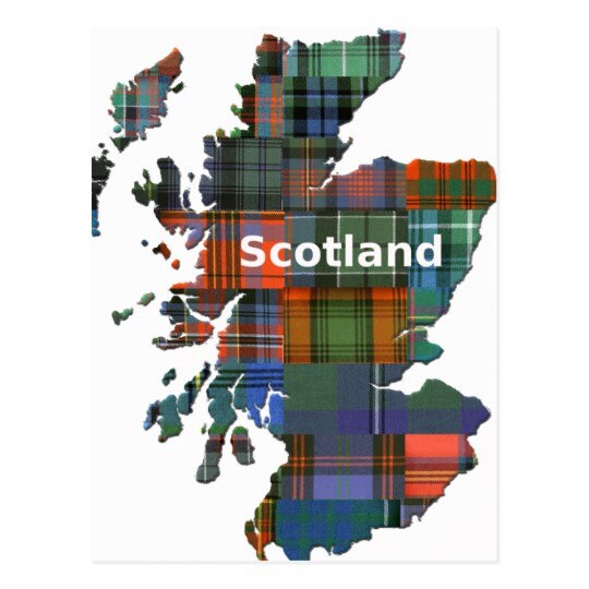 Thistle Tartan Brooch - Handmade in Scotland
