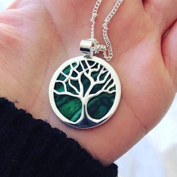 Heathergems Scottish Tree of Life Necklace - Handmade in Scotland