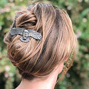 Realistic Owl Hair Clip for Women