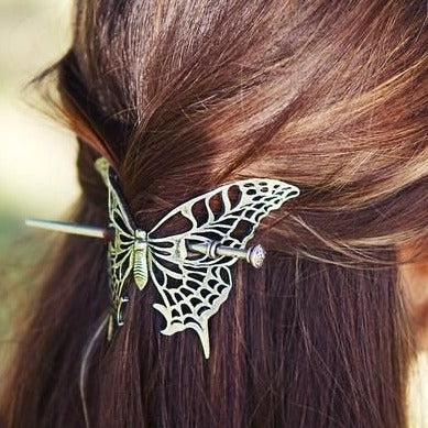 Victorian Butterfly Hair Slide for Women