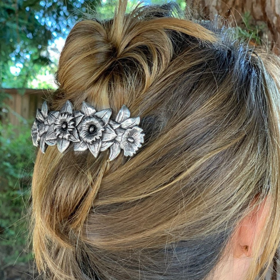 Daffodil Hair Clip for Women