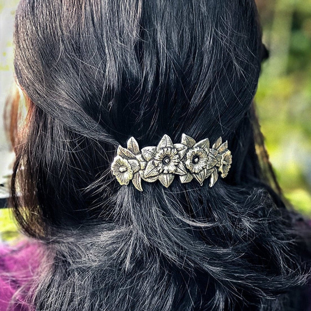 Daffodil Hair Clip for Women