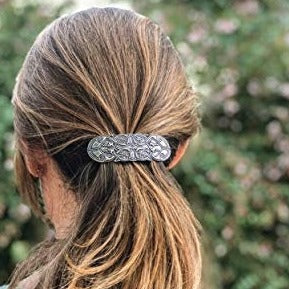 Celtic Peacock Hair Clip for Women