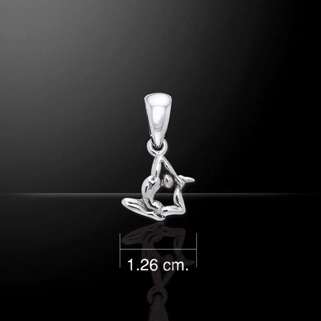 Mermaid Yoga Pose Necklace