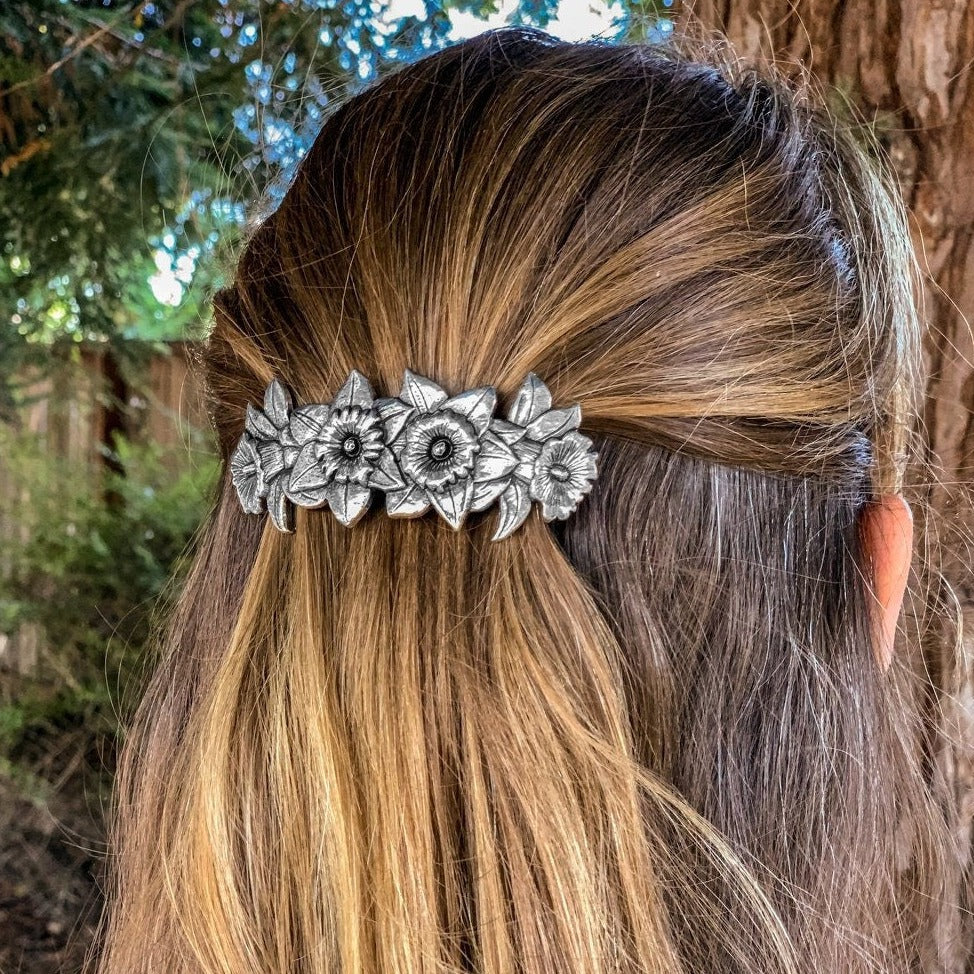 Daffodil Hair Clip for Women