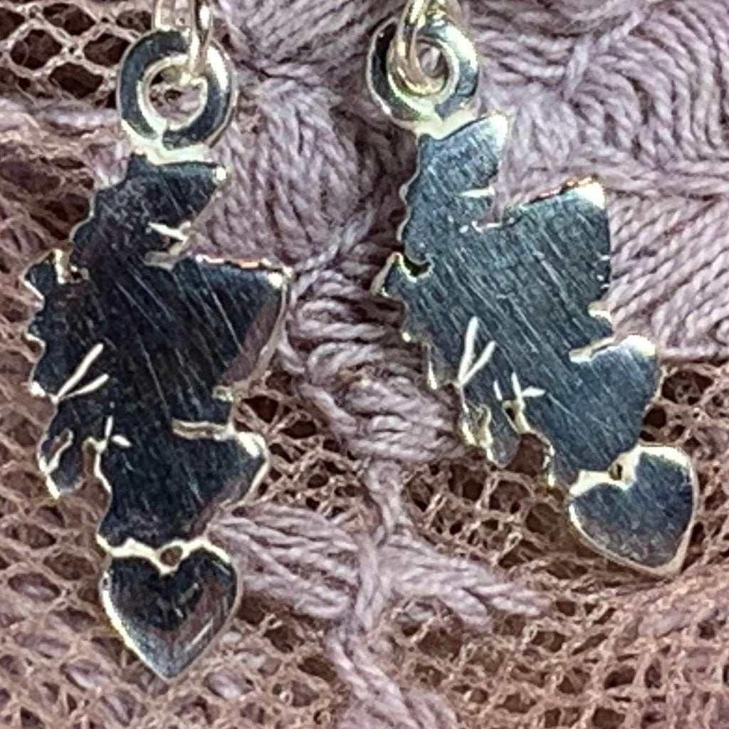 Scotland Map Earrings - Handmade in Scotland