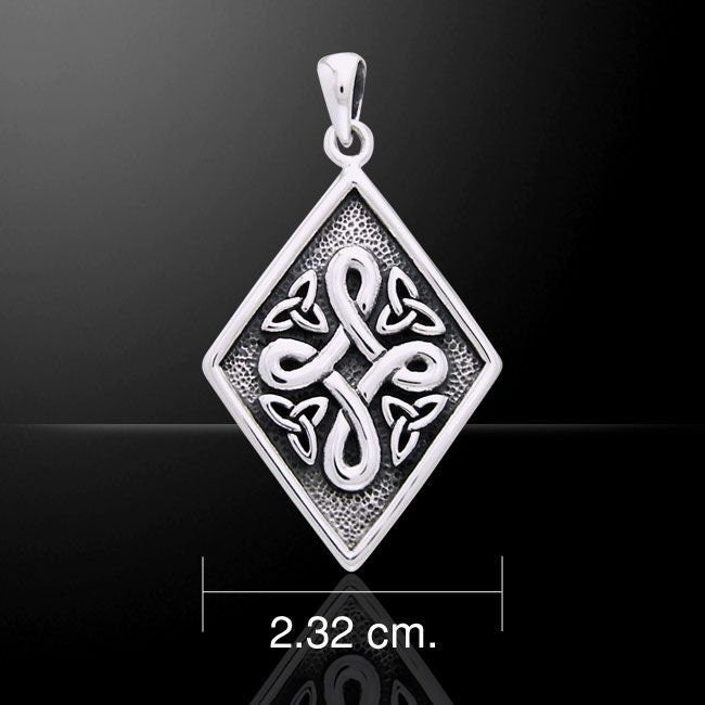 Legacy Celtic Knot Necklace in Sterling Silver