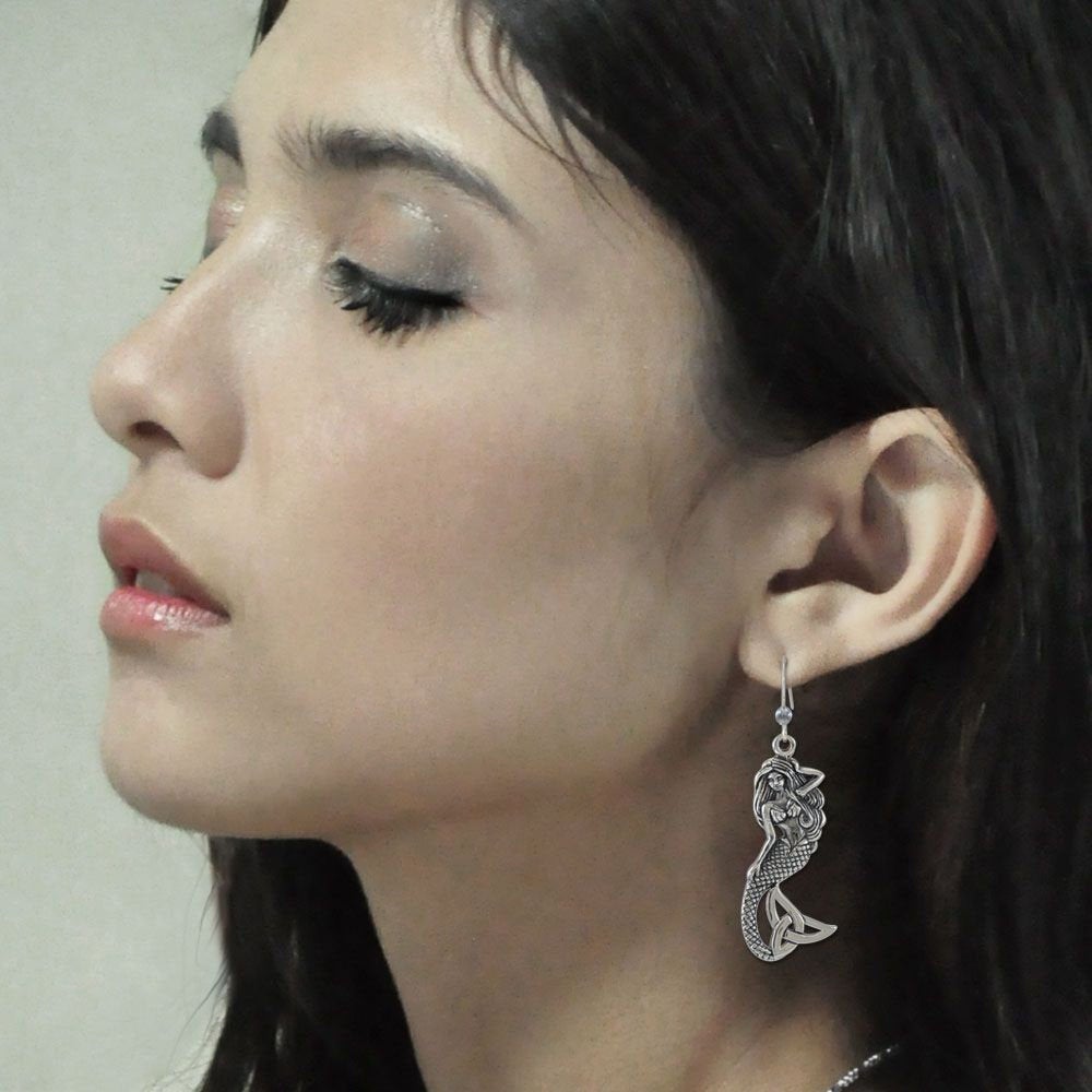 Celtic Mermaid Earrings