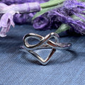 Celtic Forever Heart Ring