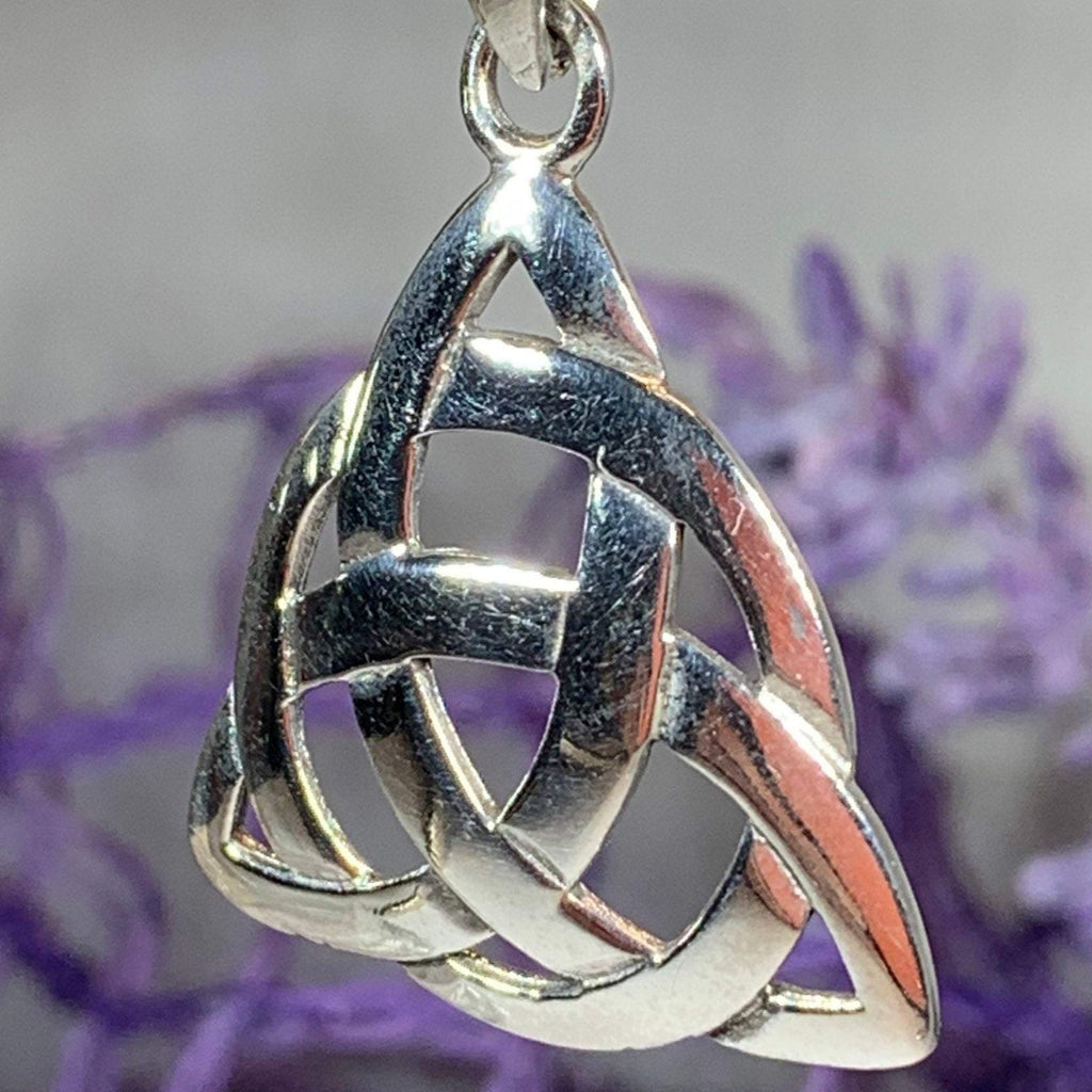 Emaline Celtic Knot Necklace