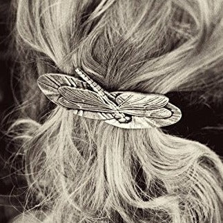 Waterlily Dragonfly Hair Clip for Women
