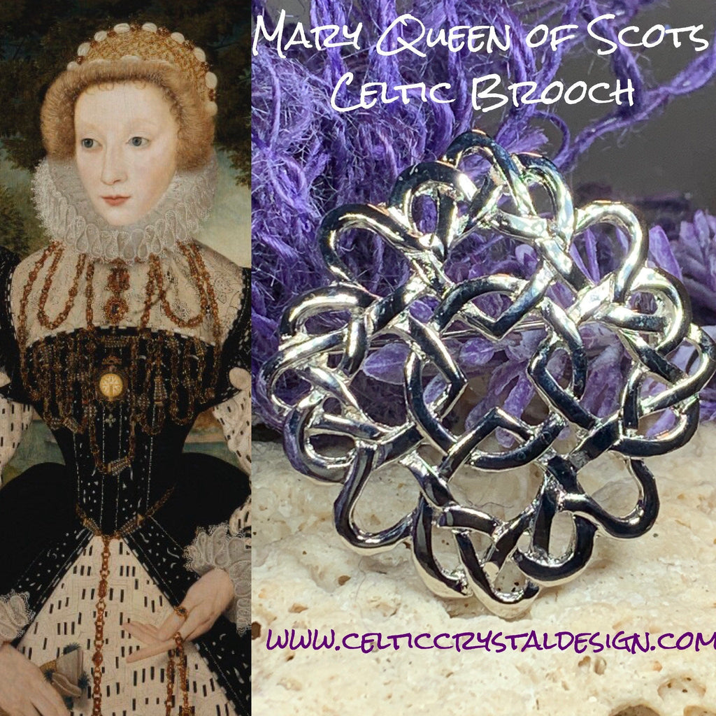 Four Marys Celtic Knot Brooch - Handmade in Scotland