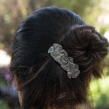 Gingko Leaf Hair Clip for Women