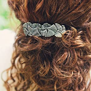 Gingko Leaf Hair Clip for Women