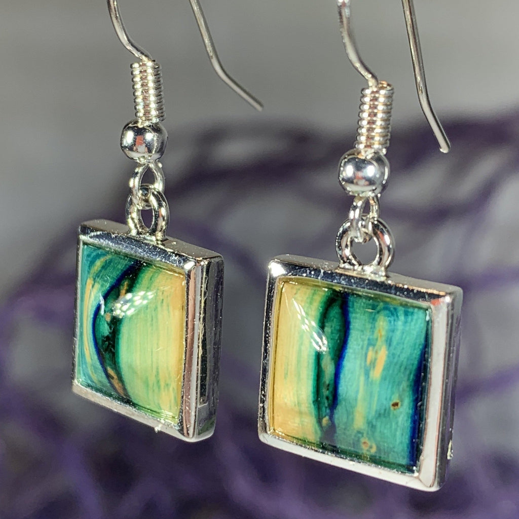 Heathergems Square Earrings