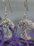 Sterling Silver Tree of Life Earrings