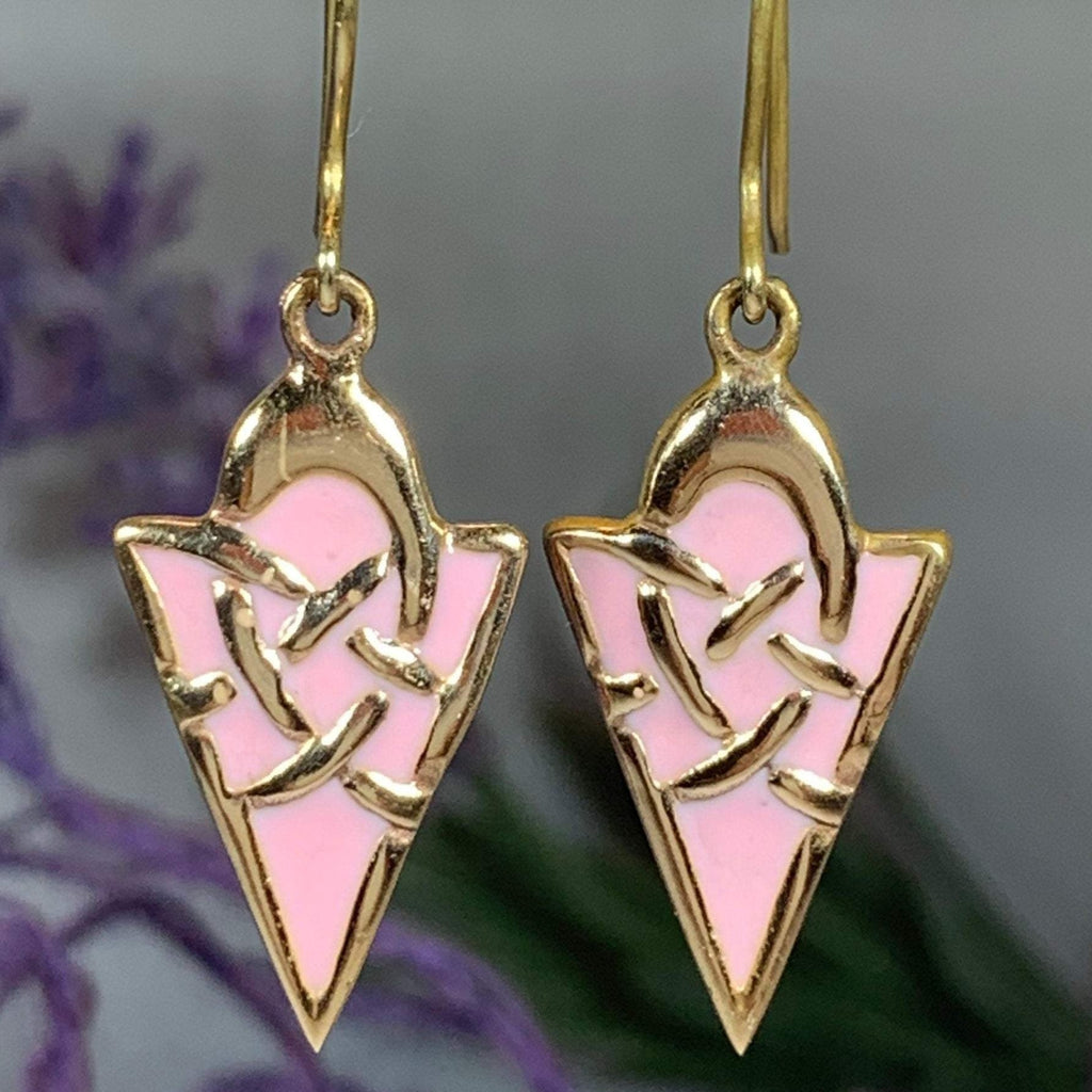 Pastel Celtic Earrings