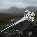 Euan Thistle Sprig Kilt Pin - Handmade in Scotland