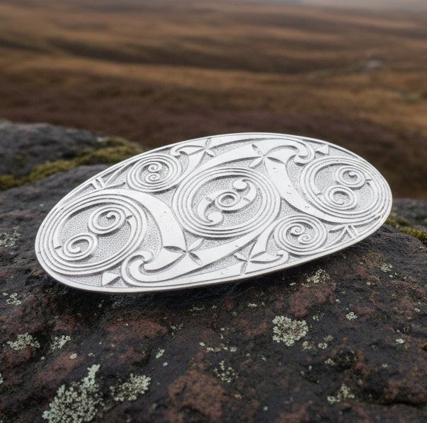 Bedelia Celtic Knot Hair Clip