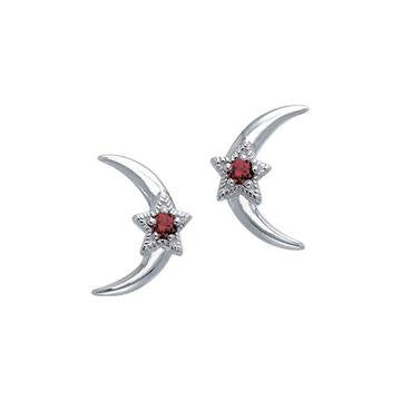 Moon & Stars Post Earrings