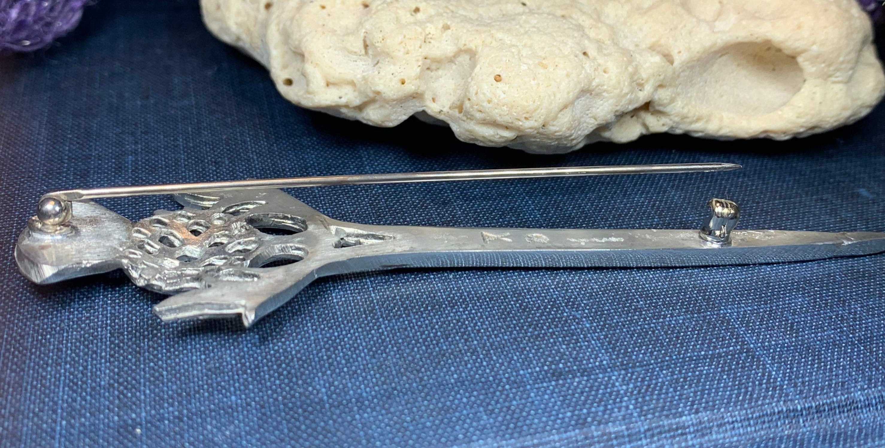 Dalwhinnie Thistle Kilt Pin - Handmade in Scotland