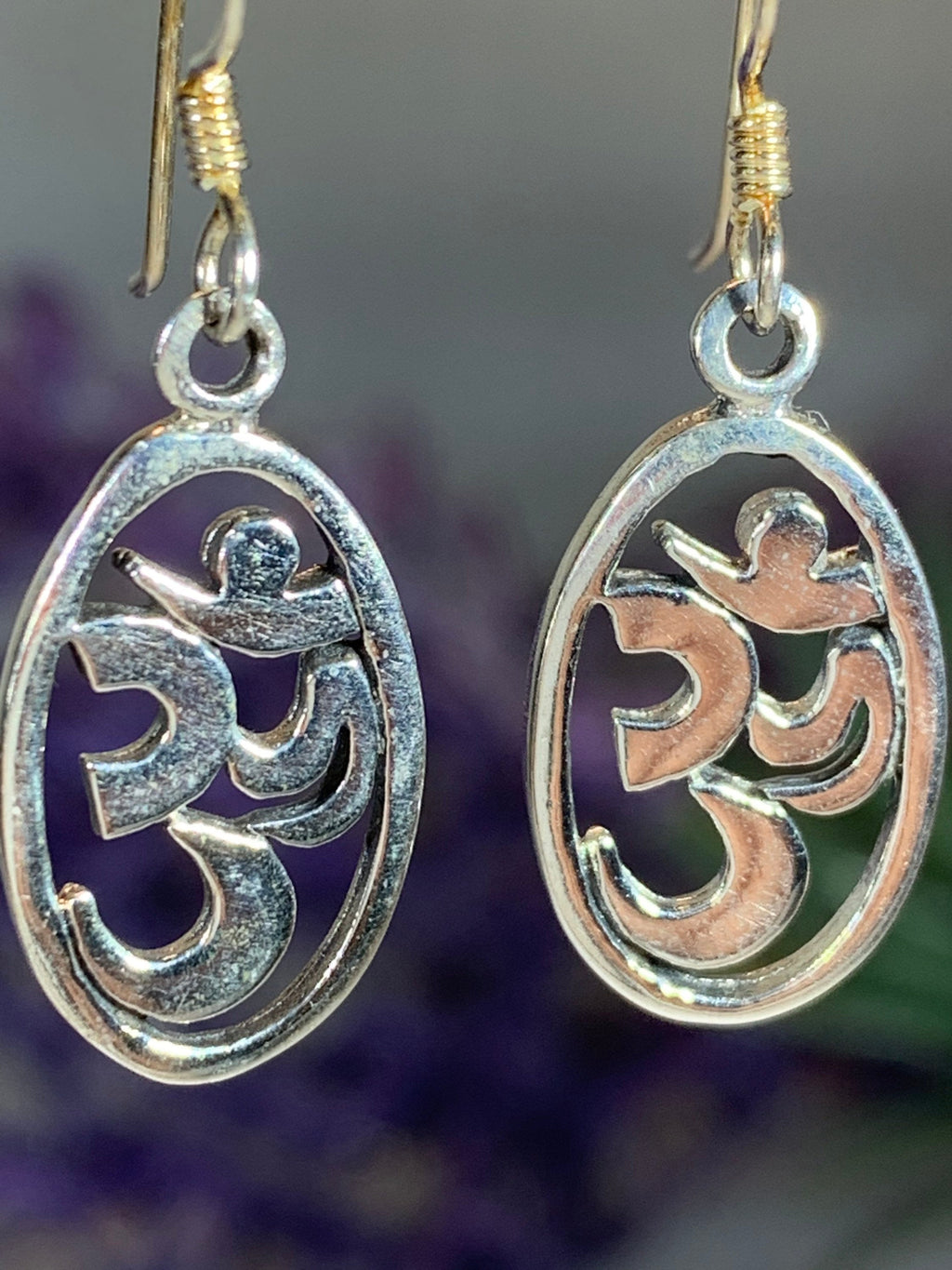 Petite Om Earrings