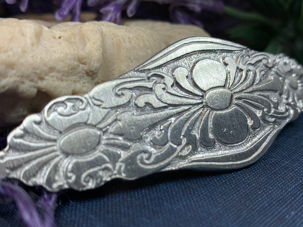 Celtic Flowers Hair Clip for Women