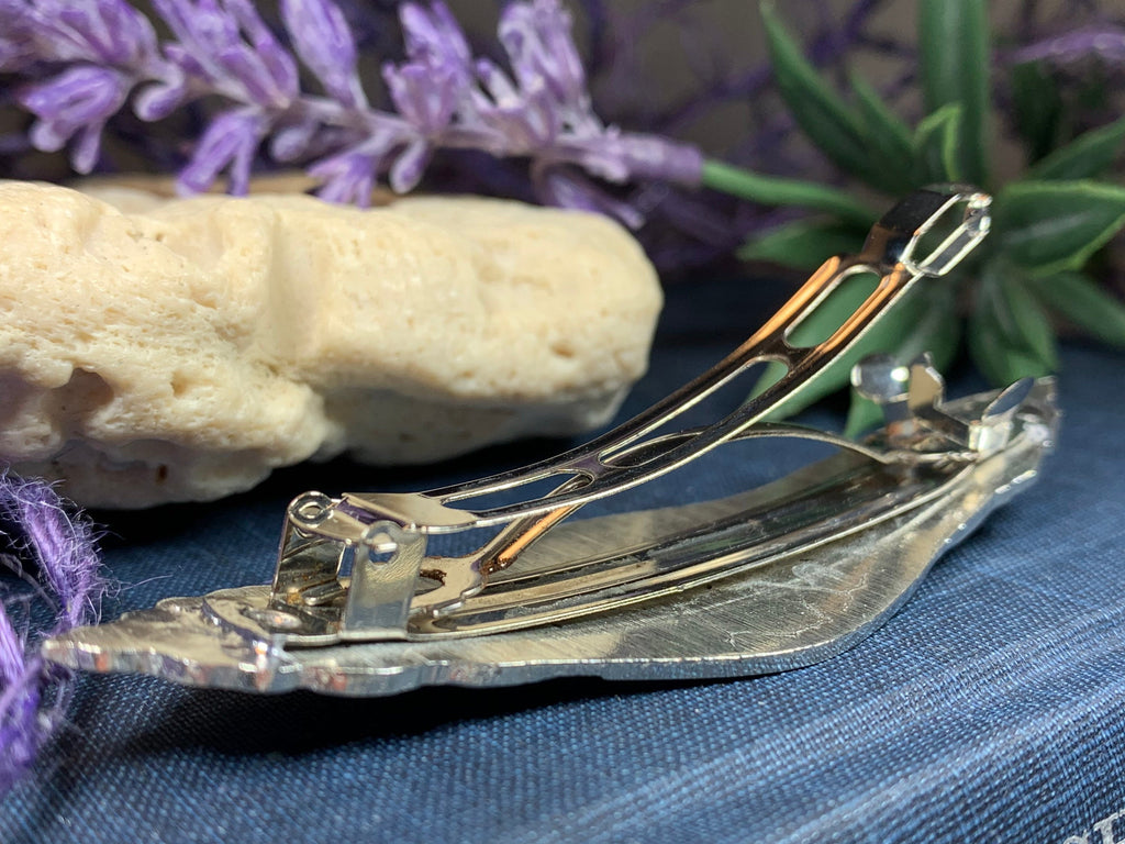 Celtic Flowers Hair Clip for Women