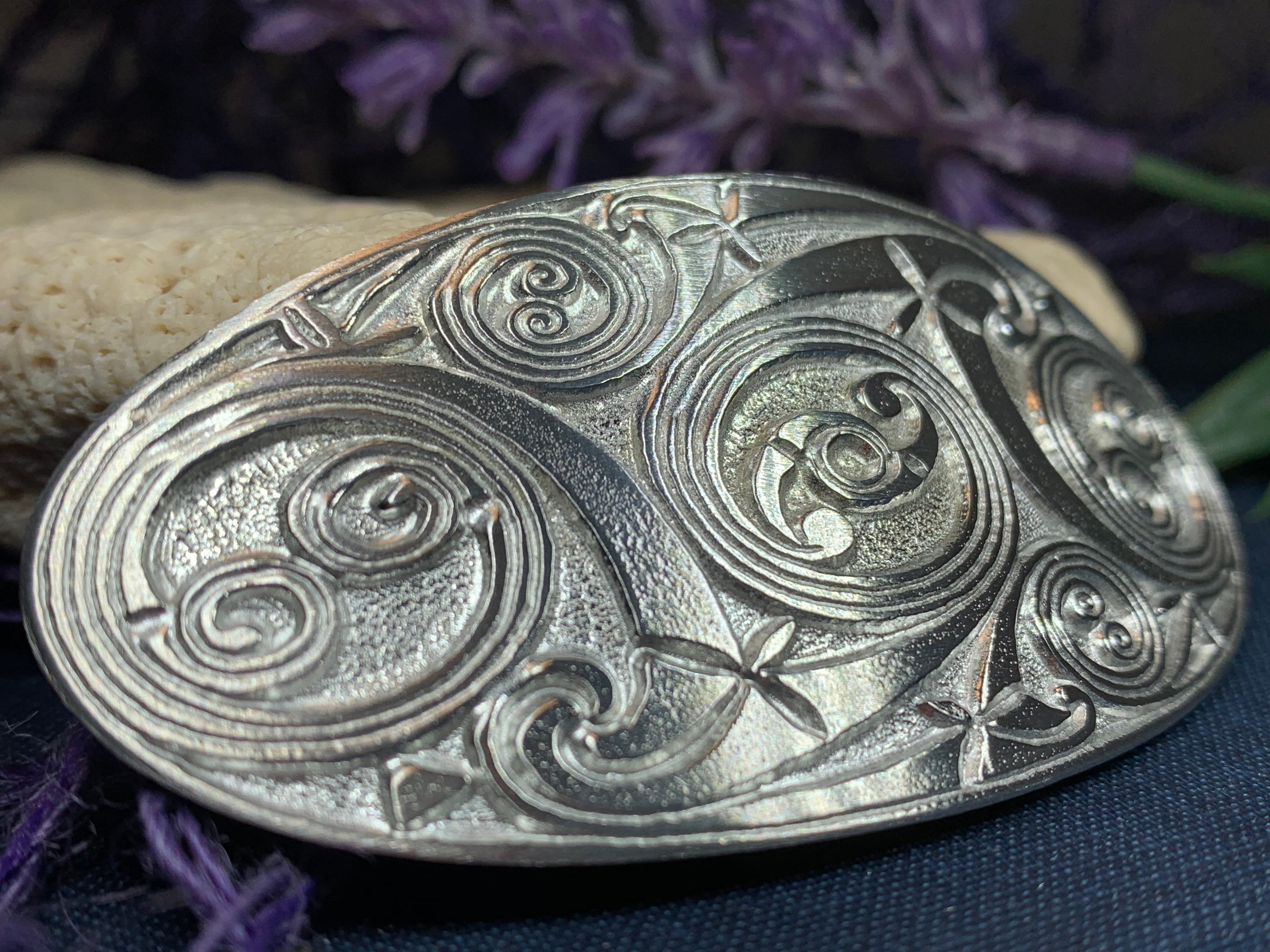 Bedelia Celtic Knot Hair Clip