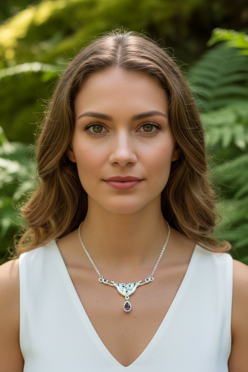 Trinity Knot Goddess Necklace