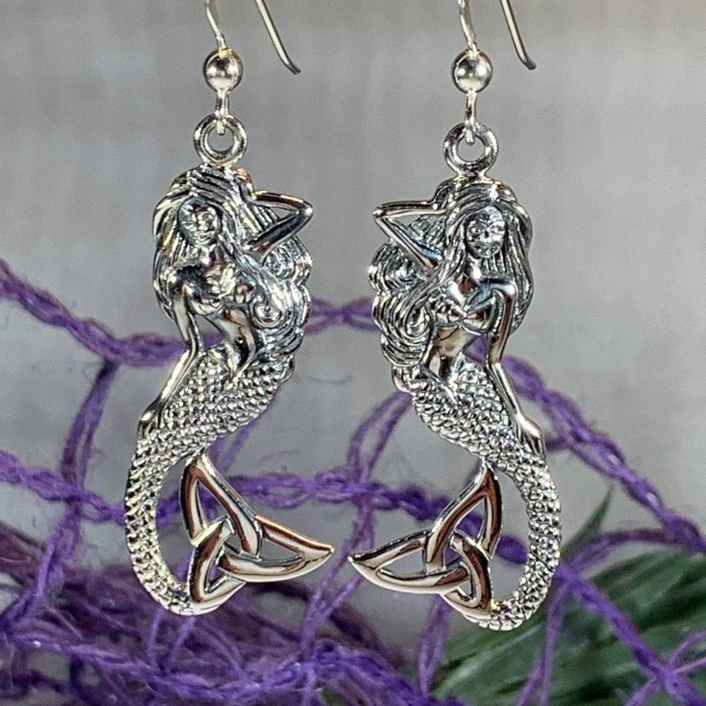Celtic Mermaid Earrings
