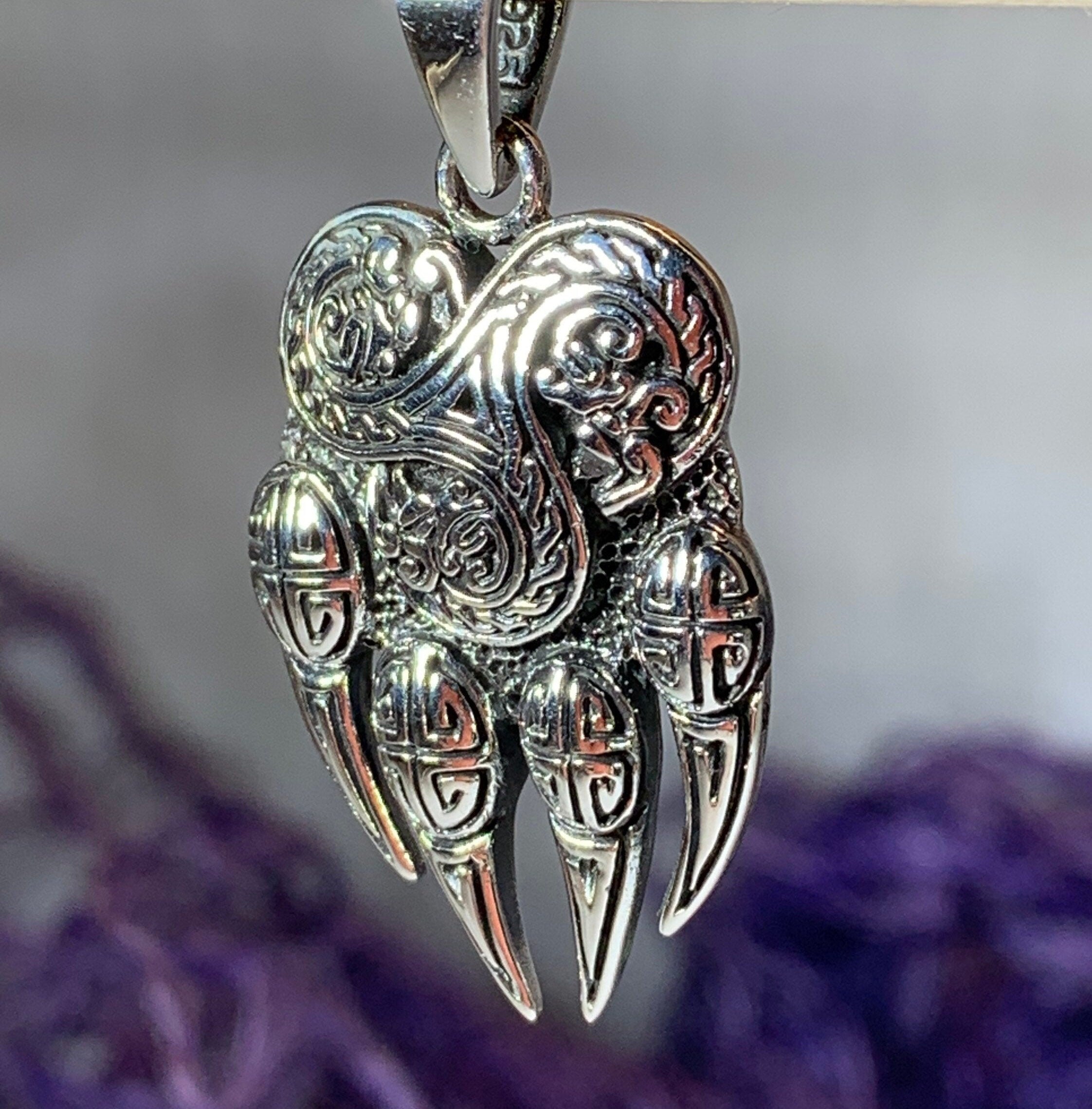 Mathan Celtic Bear Claw Necklace
