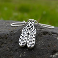 Irish Dance Shoes Necklace in Sterling Silver