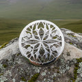 Scottish Thistle Pewter Brooch - Handmade in Scotland