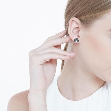 Shamrock Marcasite Earrings