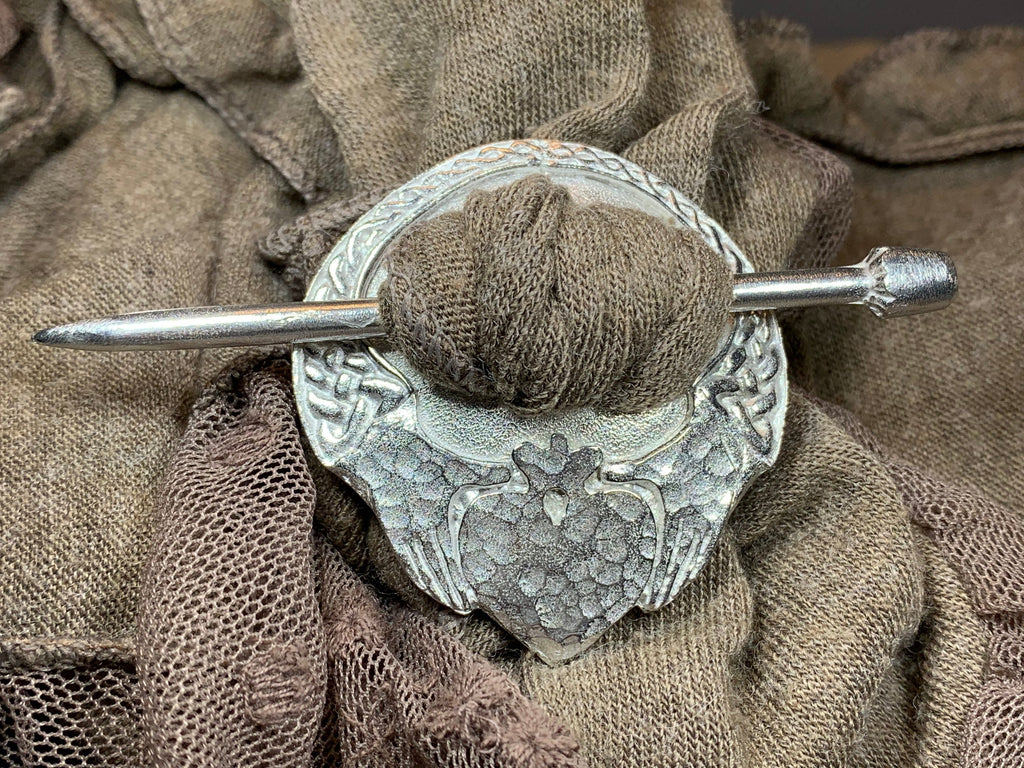 Irish Claddagh Scarf Ring