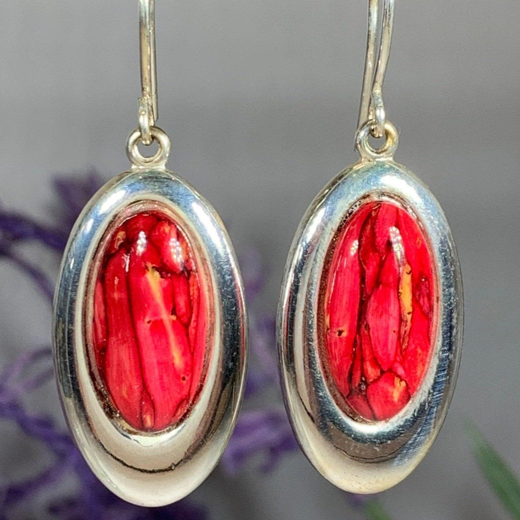 Heathergems Celtic Teardrop Earrings
