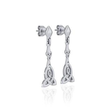 Mother's Knotwork Celtic Earrings
