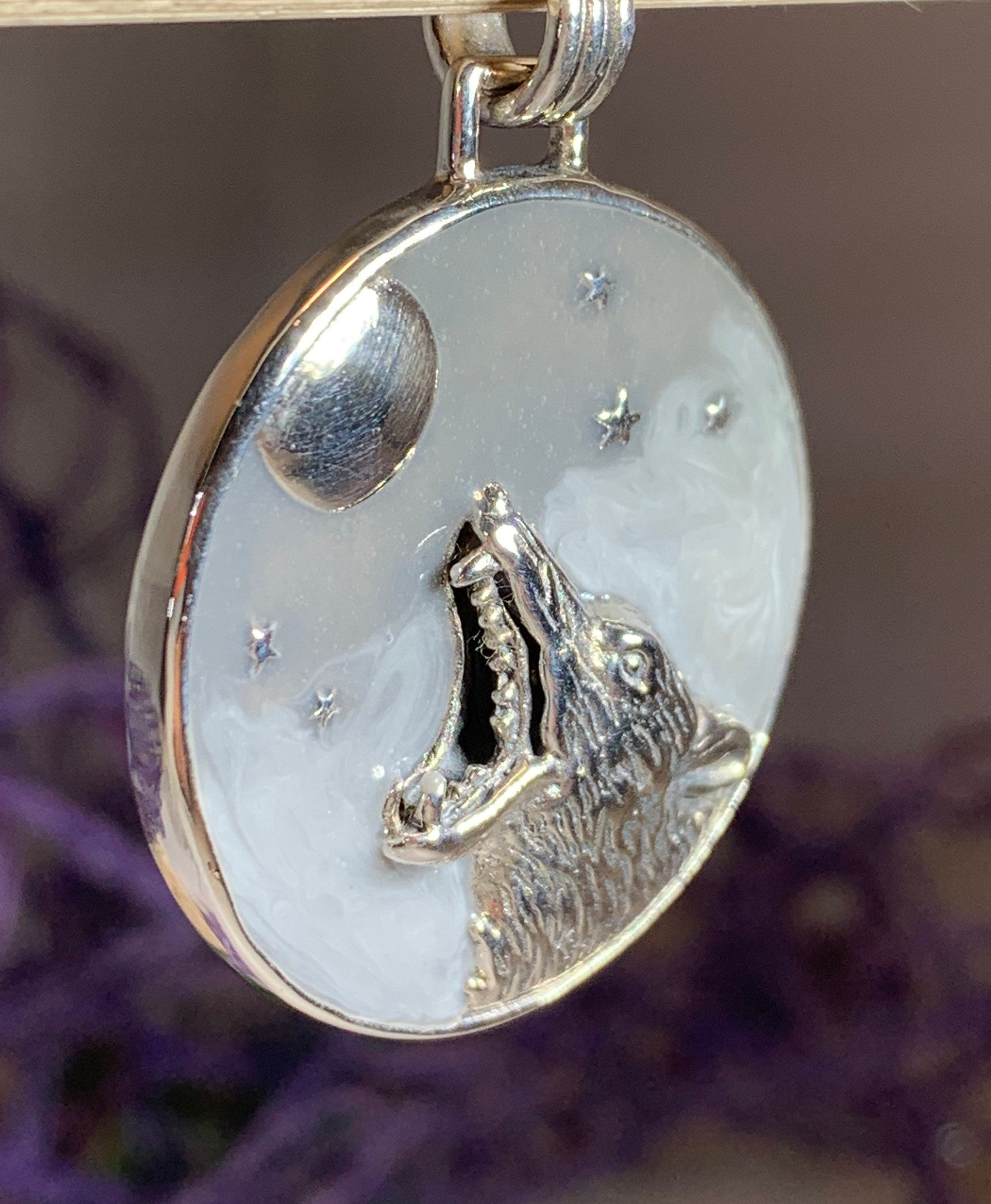 Midnight Wolf Necklace