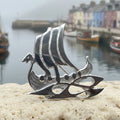 Viking Ship Brooch - Handmade in Scotland