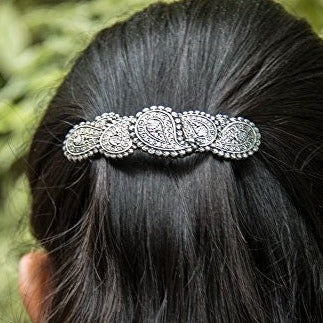 Scottish Paisley Hair Clip for Women