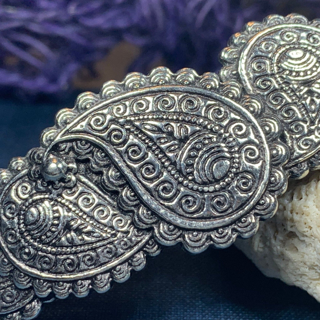 Scottish Paisley Hair Clip for Women