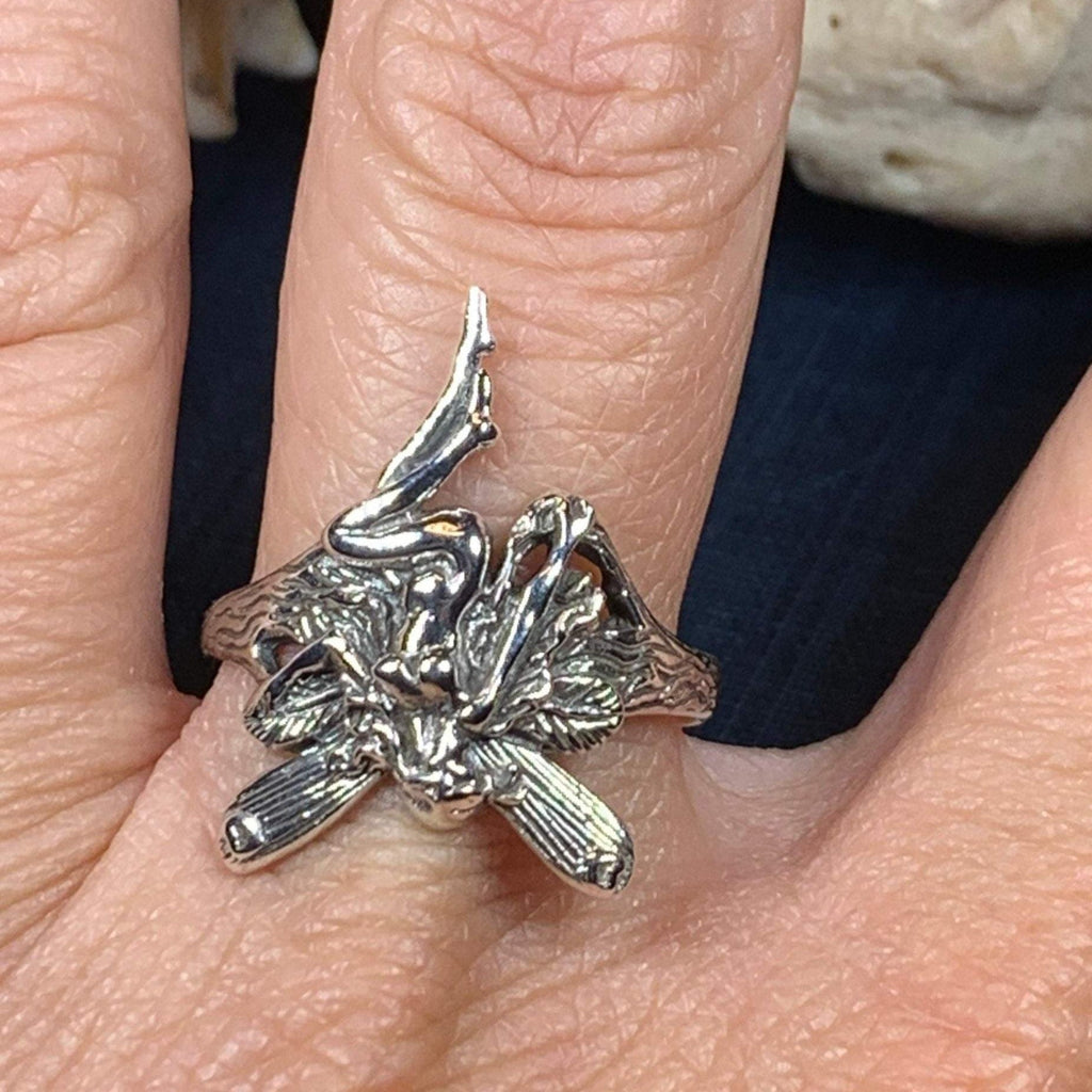 Secret Grove Fairy Ring in Sterling Silver